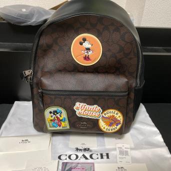 大人気，お買い得 COACH コーチ ミッキー リュック ディズニーコラボ 