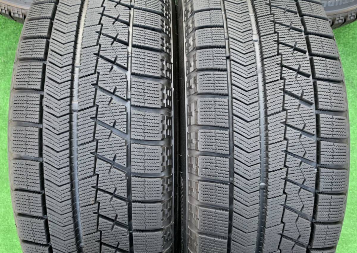 T.R.G 16インチホイール& 215/60R16 BS BLIZZAK VRX スタッドレスタイヤ4本セット2018年☆ CX-3 ヴェゼル オデッセイ エスティマ等に