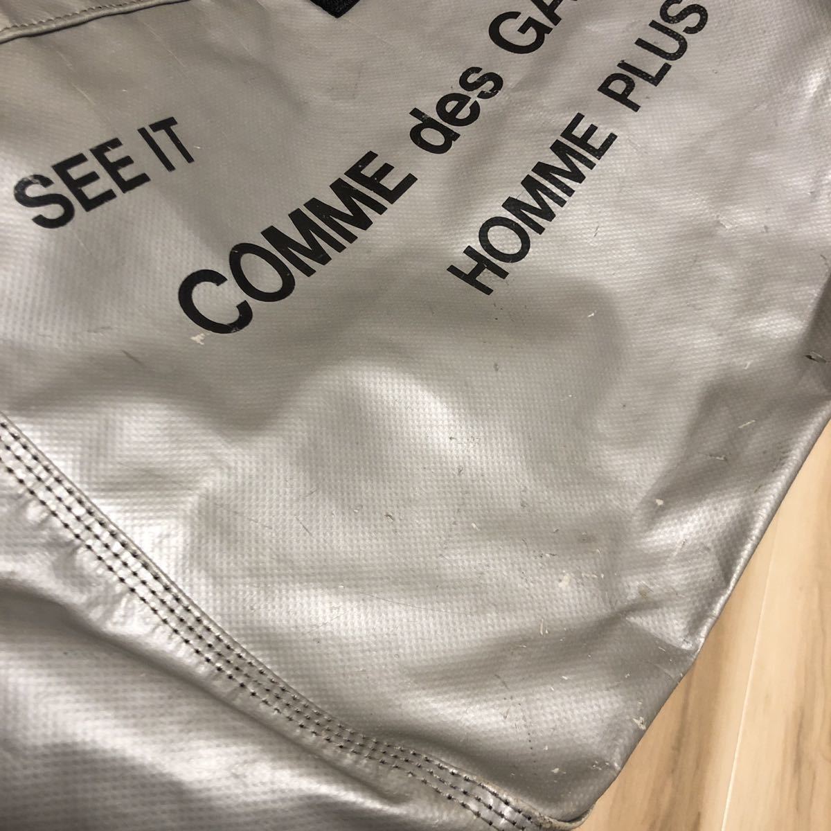 COMME des GARCONS HOMME PLUS 塩化ビニルショルダー