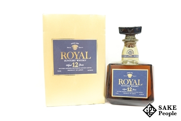 ◇注目! サントリー ローヤル 12年 青ラベル 720ml 43％ 箱