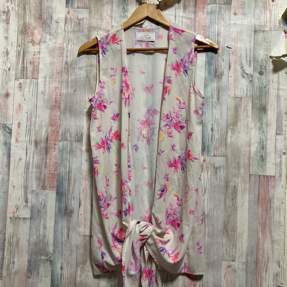 Rady レディ ノースリーブトップス size：F ホワイト 花柄 レディース  