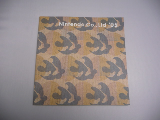 ス*バ様 任天堂 会社案内 2005 2005年 任天堂 会社案内 パンフレット Nintendo MARIO マリオ 企業