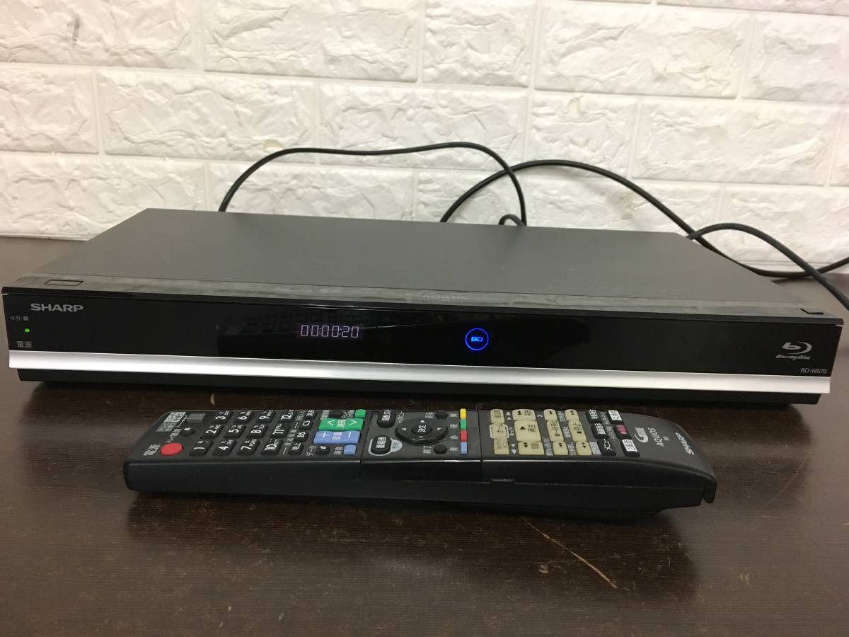 YI ア12-56 SHARP シャープ AQUOS アクオス BD-W560 ブルーレイ