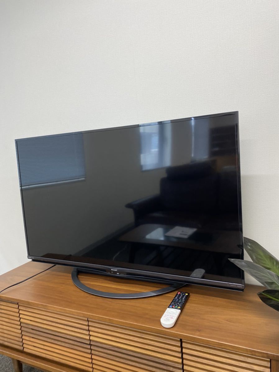 ジャンク品）SHARP 液晶テレビ4T-C50AJ1 本体 液晶不灯 シャープ AQUOS