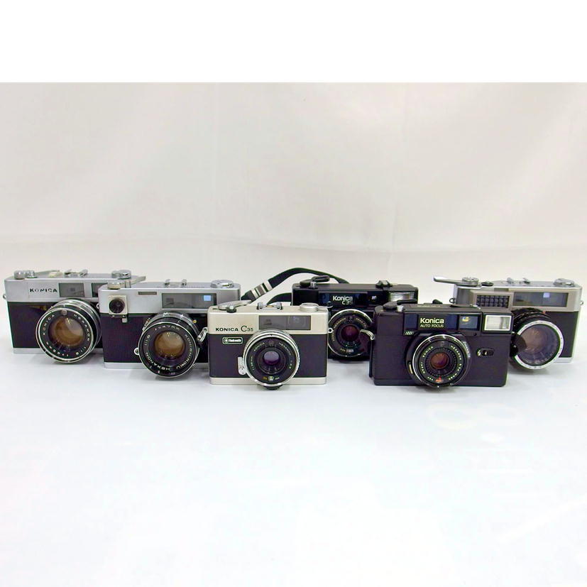  1円 ジャンク KONICA コニカ レンジファインダーカメラ 6台セット 82(コニカ)｜売買されたオークション情報、yahooの商品情報をアーカイブ公開 - オークファン コニカ