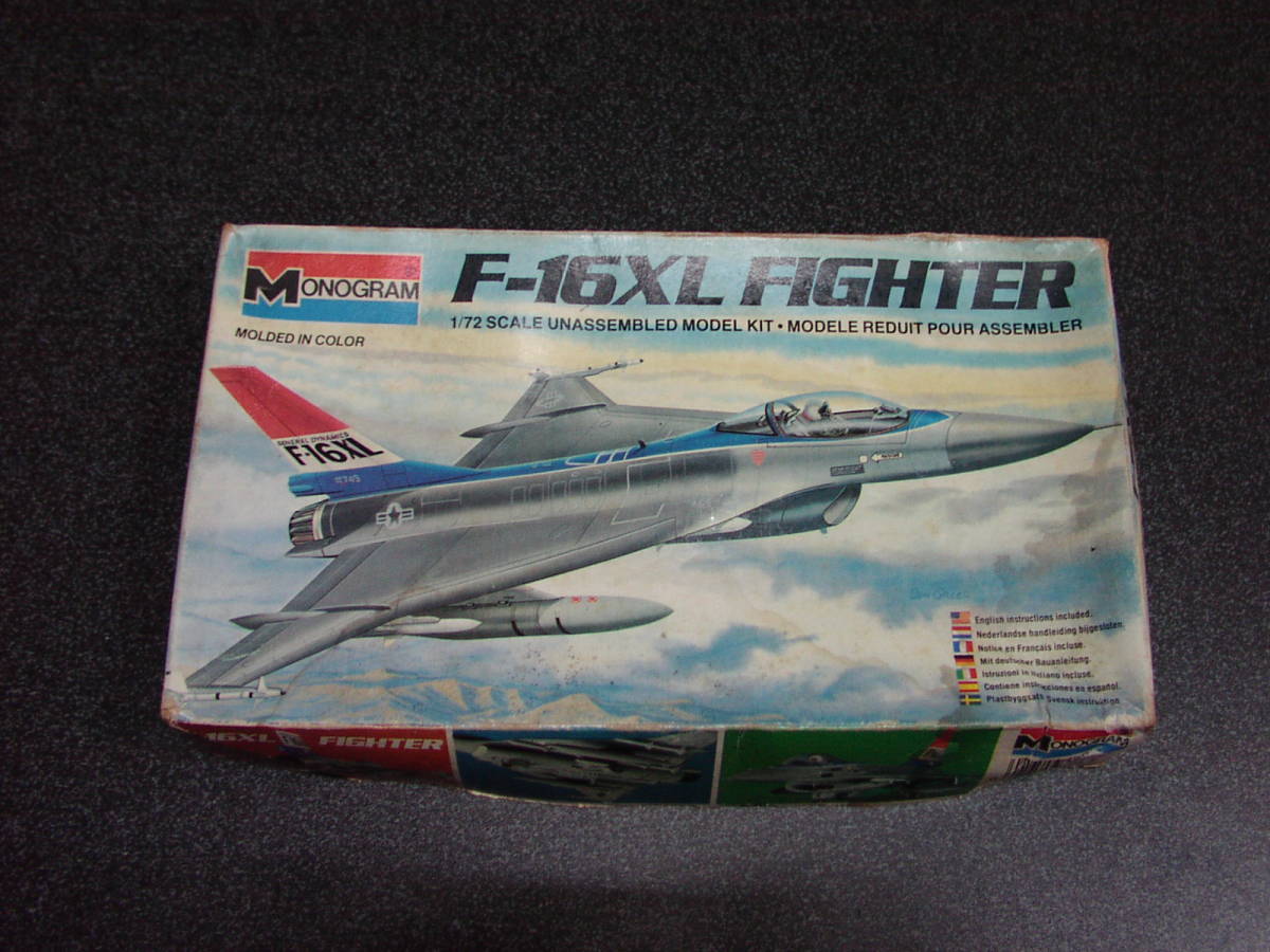 モノグラム 1/72 F-16XL FIGHTER プラモデル 1⁄72 F-16XL Monogram 再生産1