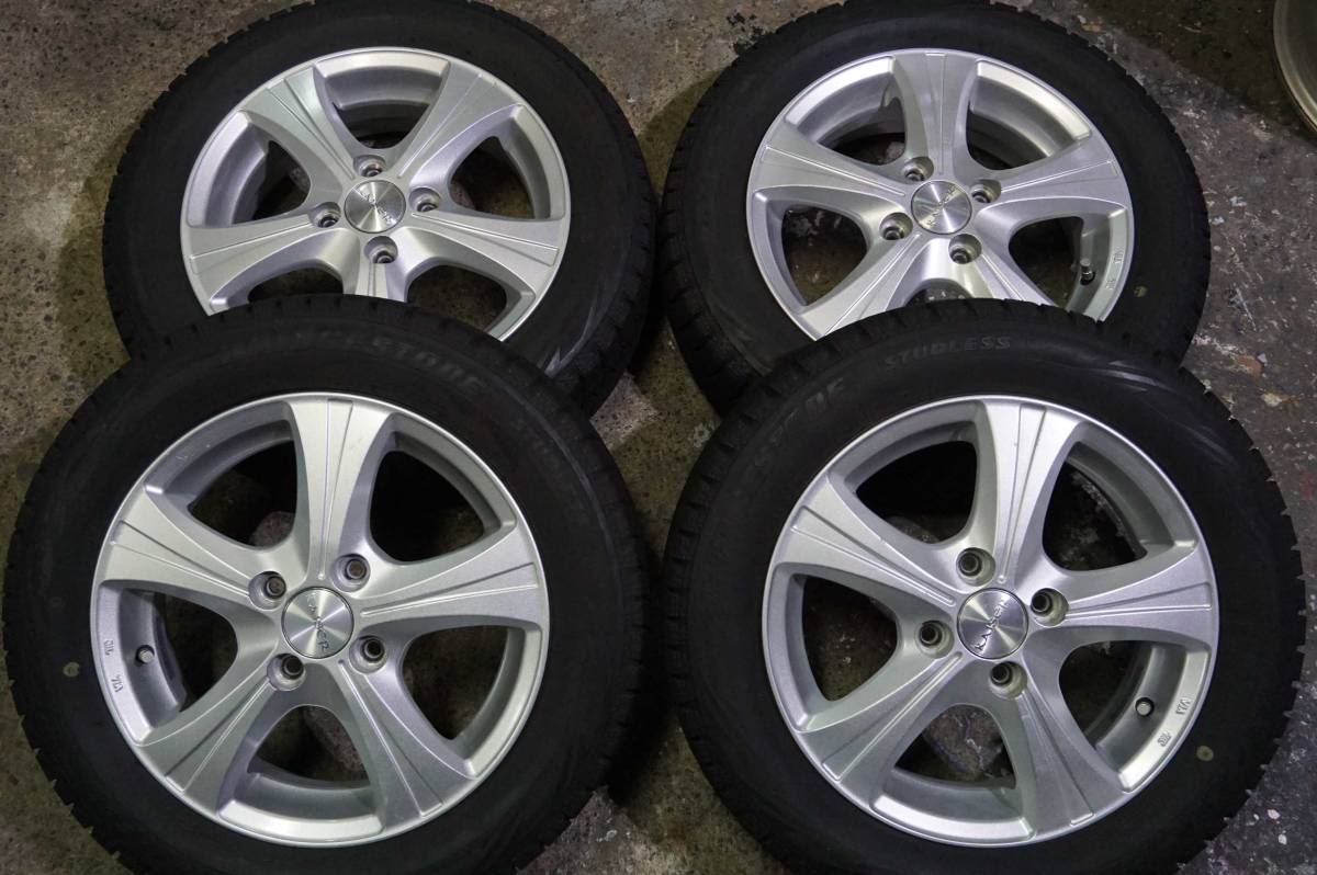 ブリヂストン REVO GZ 155⁄65R14 BLIZZAK 155⁄65R14 [1本] 深溝 4本