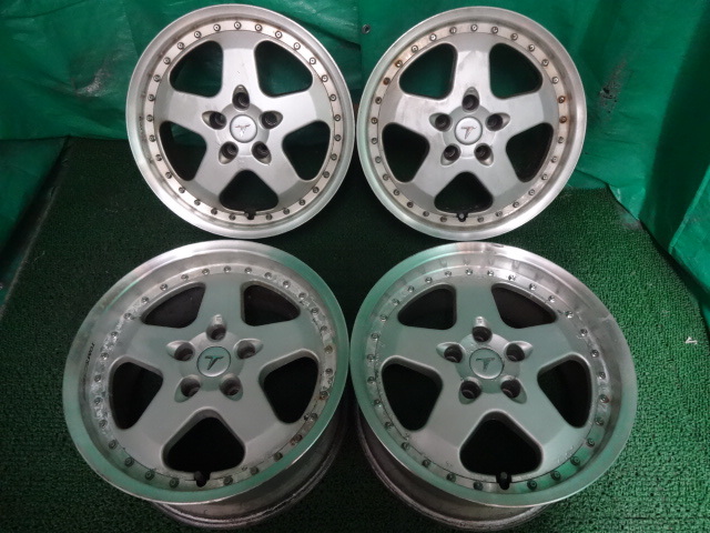 全国無料，お買い得 レイズ トムス RAYS TOM&rsquo;S C7-R 17&times;8J+30 17&times;9J+37 PCD114.3 ジャンクホイール4本 テ16(社外品)｜売買されたオークション情報、yahooの商品情報をアーカイブ公開 - オークファン 5穴