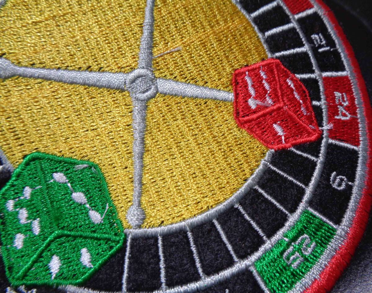 大型 ルーレットrouletteカジノcasinoサイコロ刺繍ワッペン パッチ ギャンブル賭神ギャンブラー必勝祈願 サバゲー ミリタリー ワッペン 売買されたオークション情報 Yahooの商品情報をアーカイブ公開 オークファン Aucfan Com