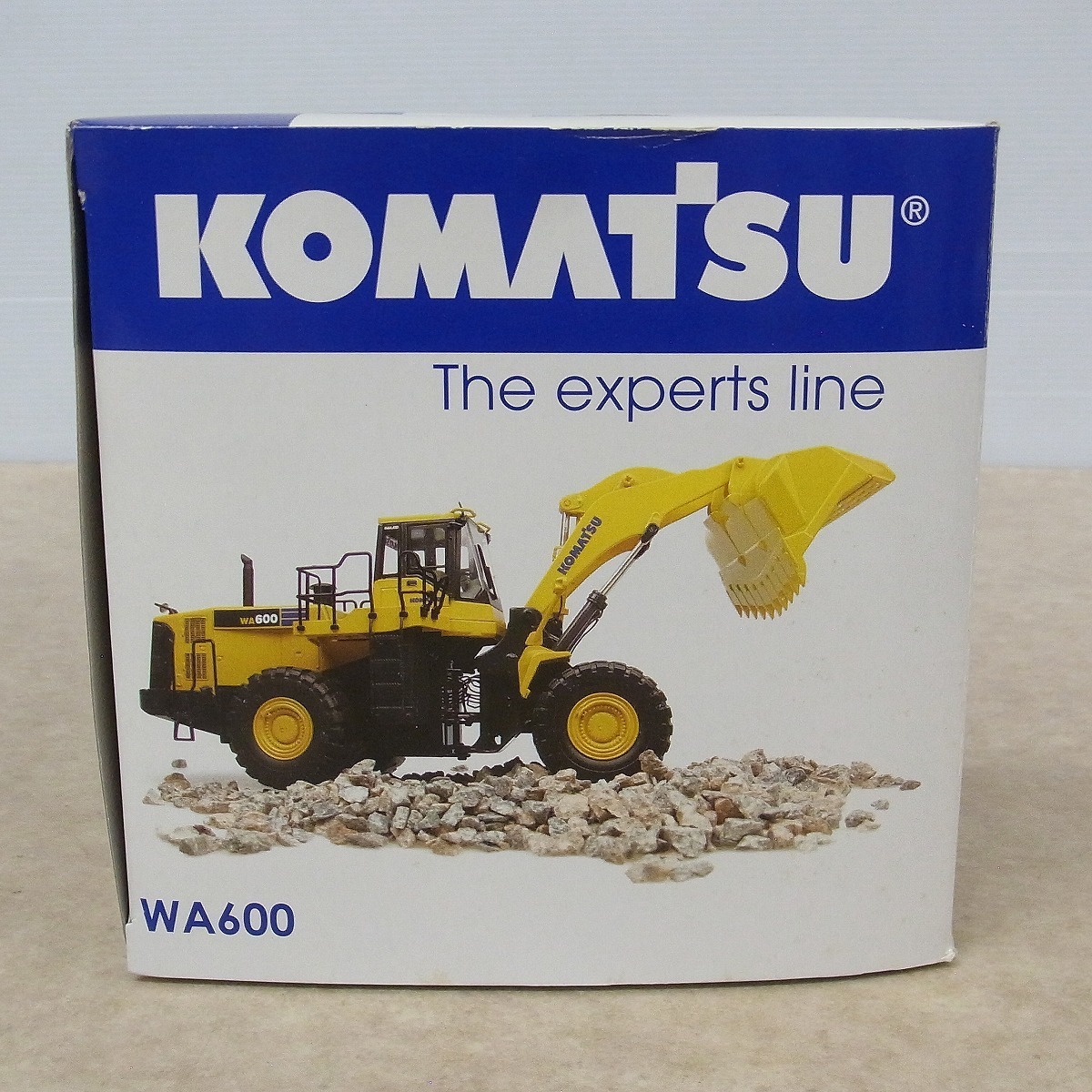 コマツ 1/50 WA600 ホイールローダー The experts line ダイキャスト
