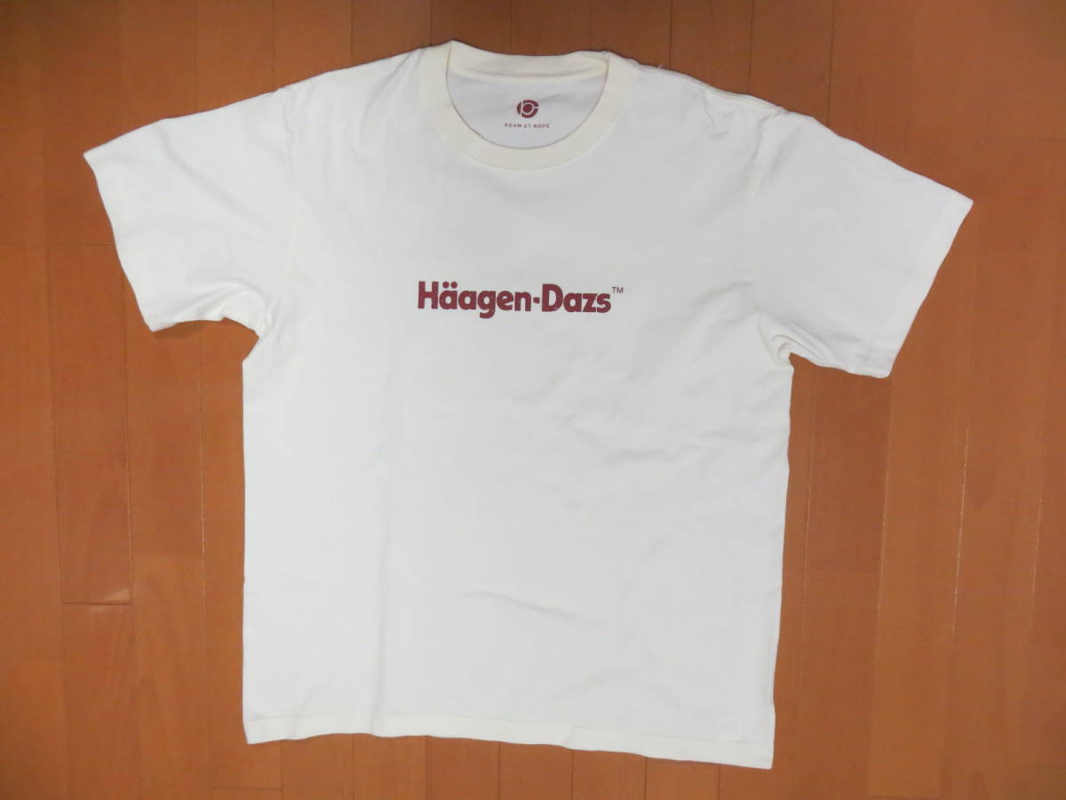 ☆Haagen-Daz×ADAM ET ROPE' VANILLA Tシャツ アダム エ ロペ