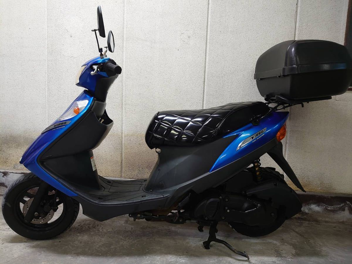 アドレスv125g カスタム 大阪 車両 関西 大阪市発 - 規制前 レッド 