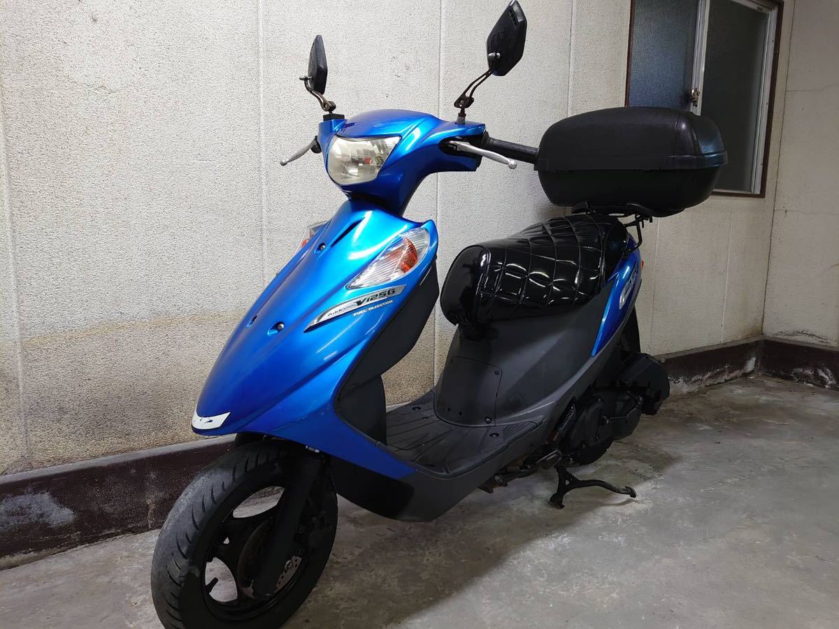 アドレスv125g カスタム 大阪 車両 関西 大阪市発 - 規制前 レッド 