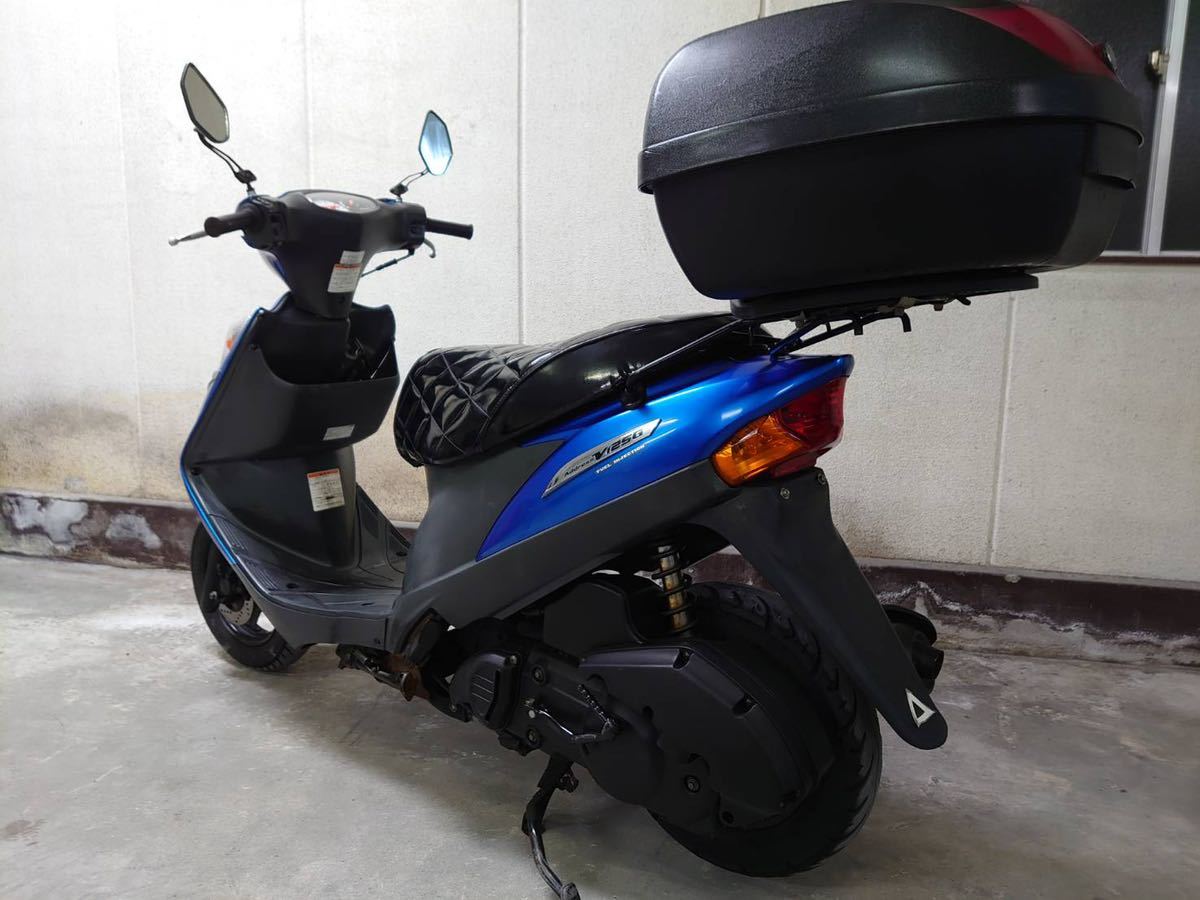 アドレスv125g カスタム 大阪 車両 関西 大阪市発 - 規制前 レッド 