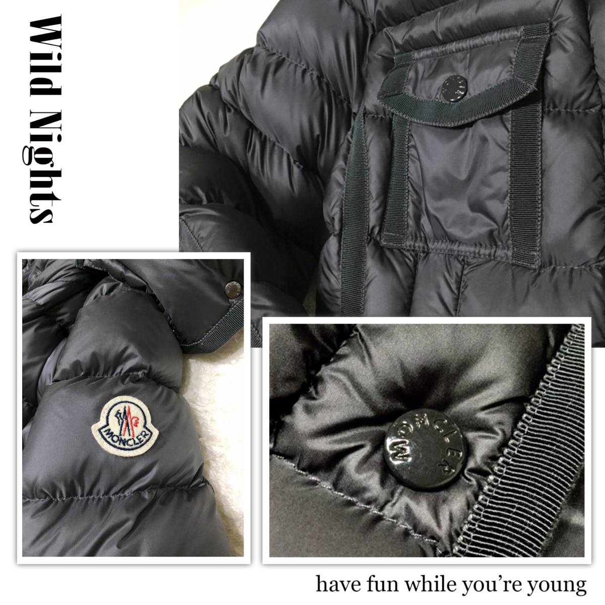 MONCLER モンクレール＊HERMINE エルミンヌ 人気No1モデル 国内正規品 