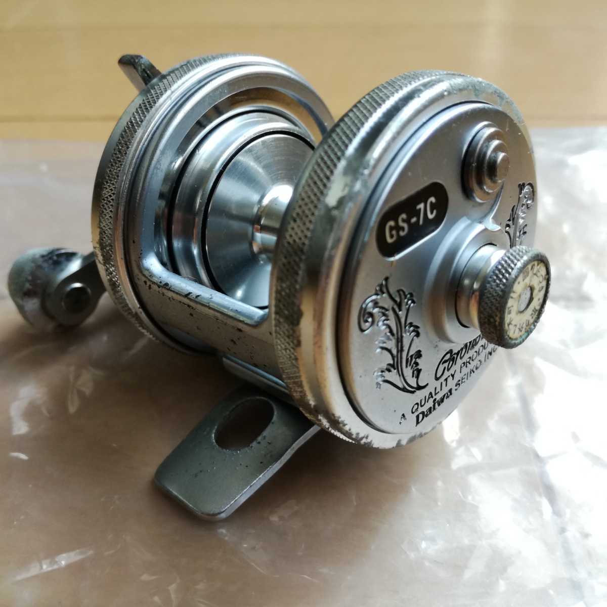 Daiwa Coronet GS-7C ダイワ コロネット 小型両軸リール〈 豪華な