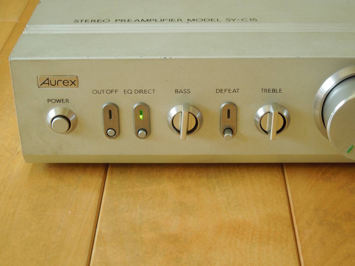 中古難有動作品】TOSHIBA 東芝 Aurex マイクロコンポサイズ ステレオ