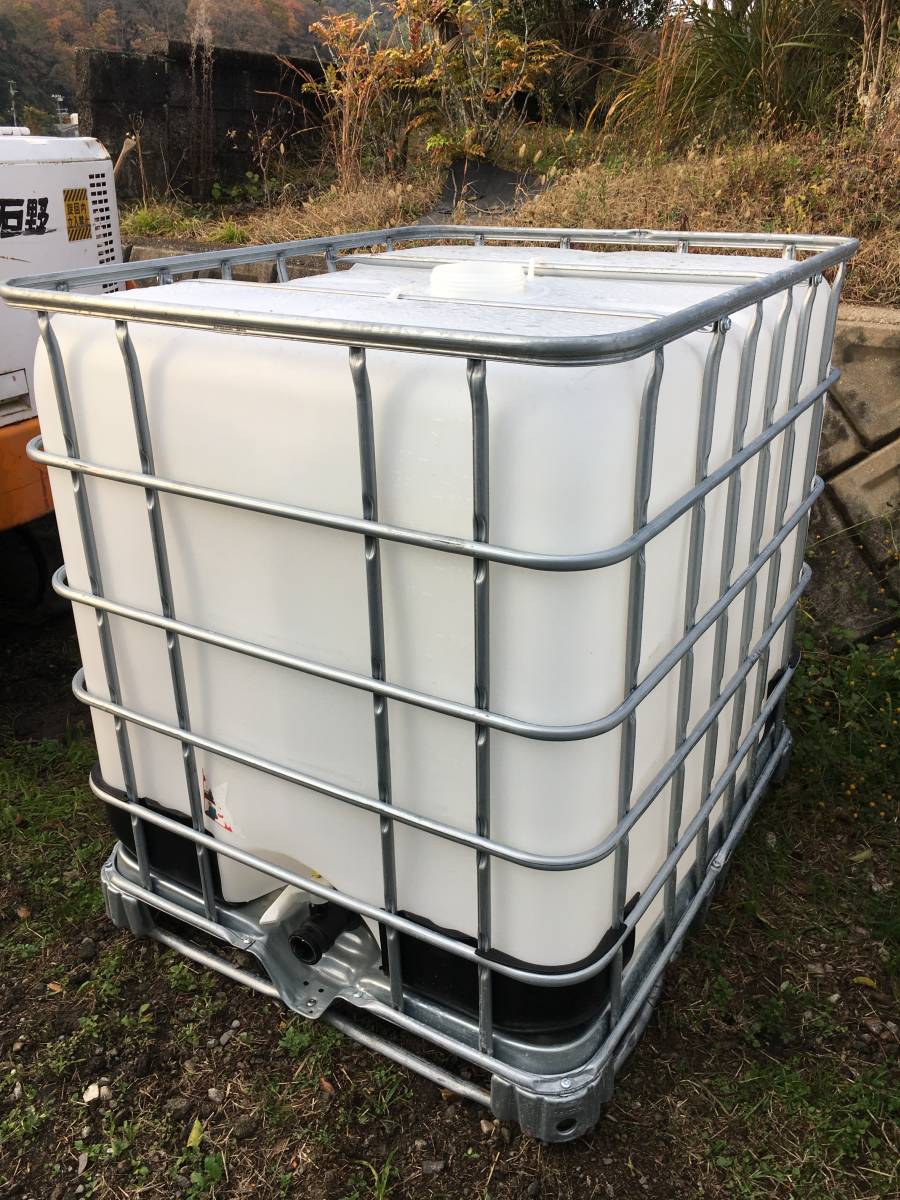 滋賀県引き取り可 雨水給水タンク 1000L 貯水タンク IBCコンテナ