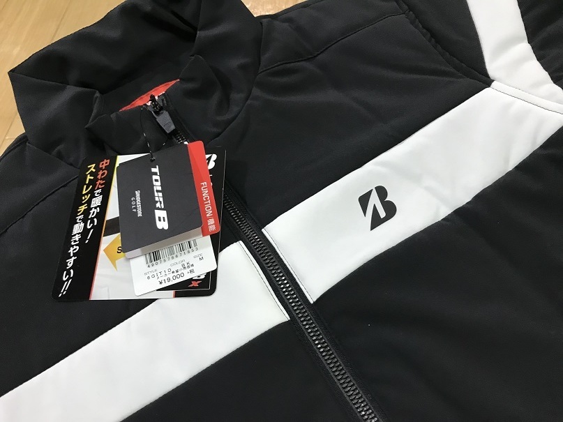 2026夏季 BRIDGESTONE GOLF ブリヂストンゴルフ TOUR B ストレッチ 中綿ジャケット 6GIT1D ブラック Ｍ(ジャンパー、ジャケット)｜売買されたオークション情報、yahooの商品情報をアーカイブ公開 - オークファ ジャンパー、ジャケット