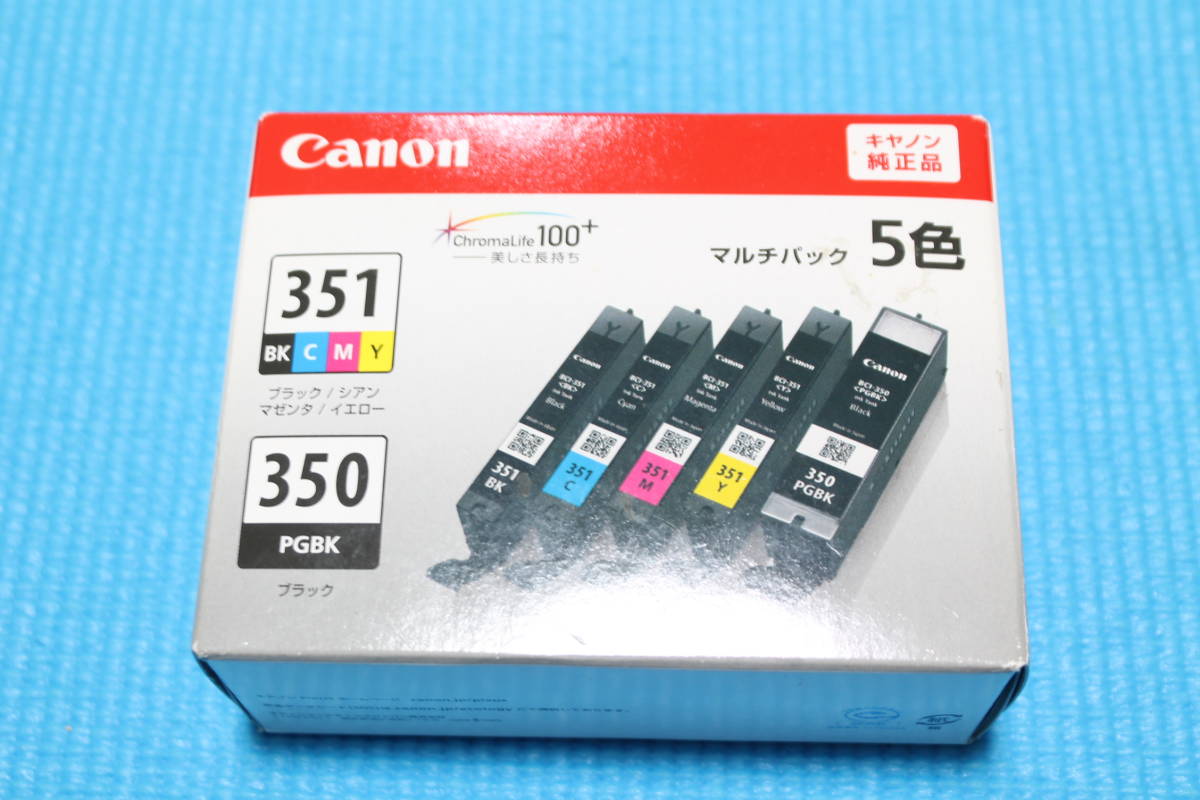 【大得価，爆買い】 キャノン 純正 インクカートリッジ BCI-351+350/5MP 2018/02(キヤノン)｜売買されたオークション情報、yahooの商品情報をアーカイブ公開 - オークファン キヤノン