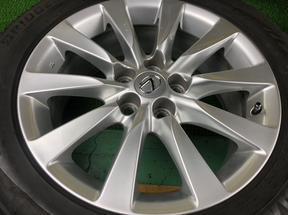 LS 18インチ 7.5J +32 レクサス LS460 LS600h LEXUS 5H 純正アルミ
