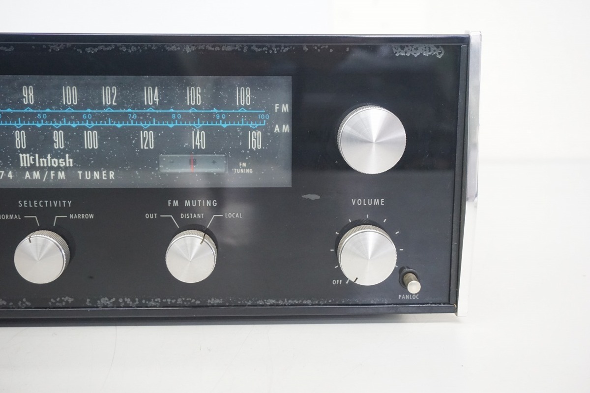 オーディオ機器 McIntosh MR74 AM FMチューナー ジャンク Z11352094