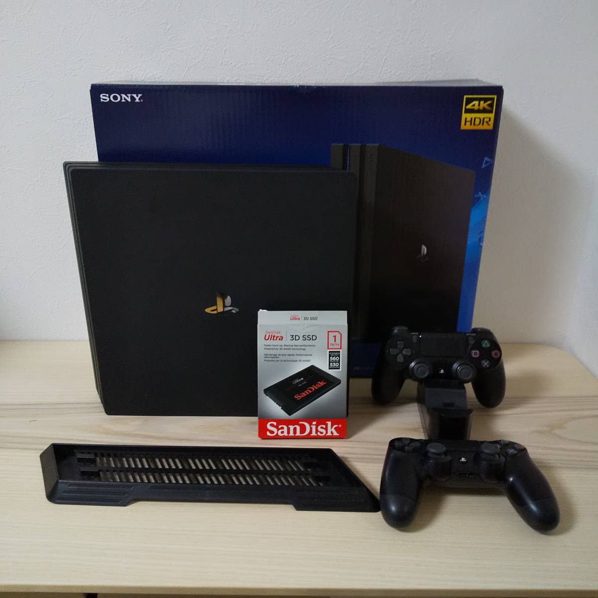 PS4 SSD Pro PRO 公式通販 Yahoo!オークション 1TB換装PS4 美品 pro 