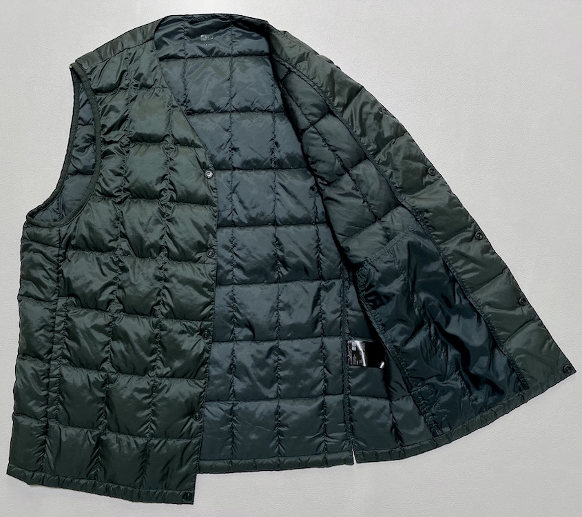 ユニクロ Uniqlo ウルトラライトダウン ノーカラー ベスト インナーダウン メンズ Xlサイズ グリーン系 その他 売買されたオークション情報 Yahooの商品情報をアーカイブ公開 オークファン Aucfan Com