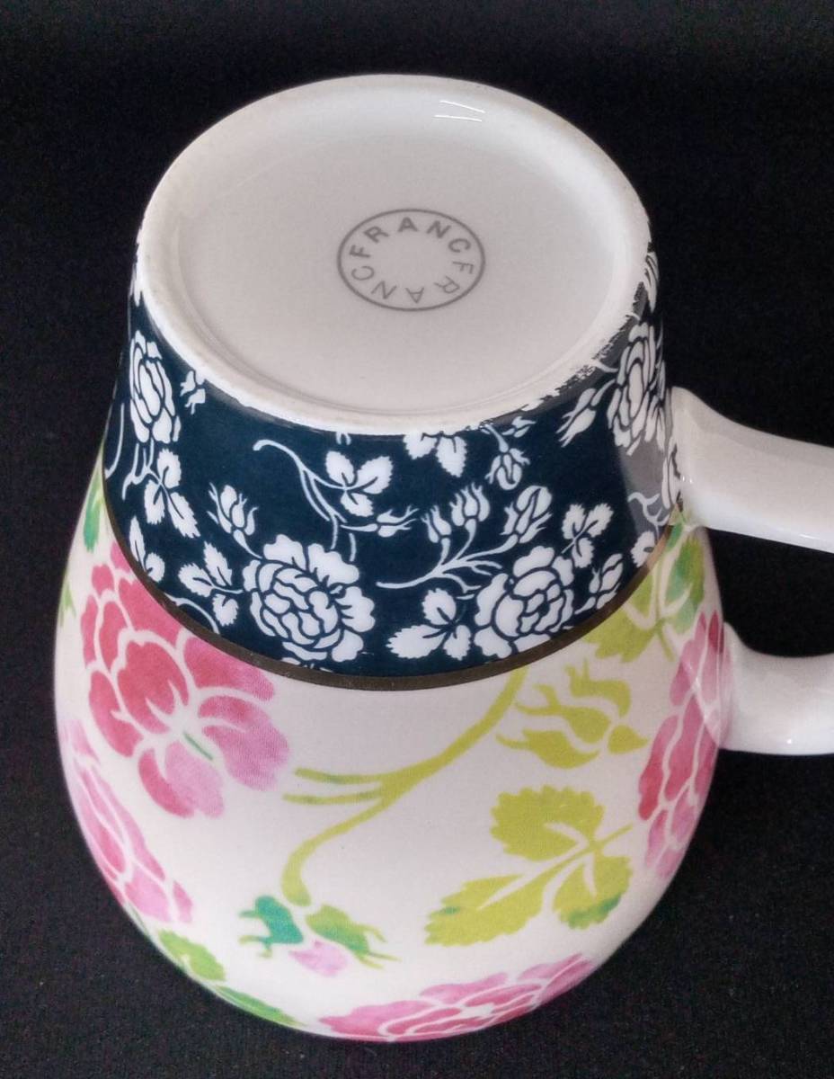 綺麗花柄 Francfranc フランフラン マグカップ ナルミ 売買されたオークション情報 Yahooの商品情報をアーカイブ公開 オークファン Aucfan Com