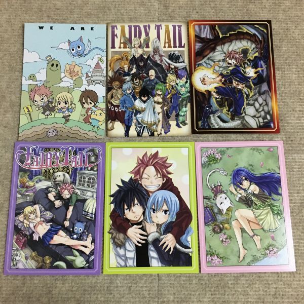 811 FAIRY TAIL ポストカード ステッカー20枚セット まとめて レア 