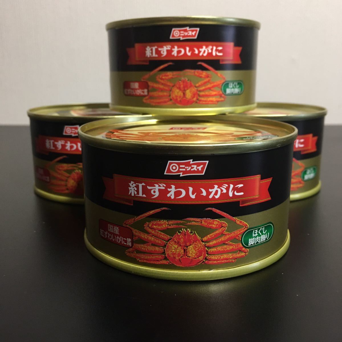 カニ缶 カニ缶詰 かに缶 備蓄 蟹缶 ニッスイ 缶詰 ほぐし身 最大級サイト 100g×5缶 100g×10缶の通販 by | カニ 3缶 8缶｜ファミリー・ライフ公式通販