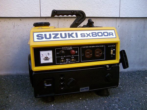 高品質，人気セール SUZUKI SX800R 50/60Hz(発電機)｜売買されたオークション情報、yahooの商品情報をアーカイブ公開 - オークファン 発電機