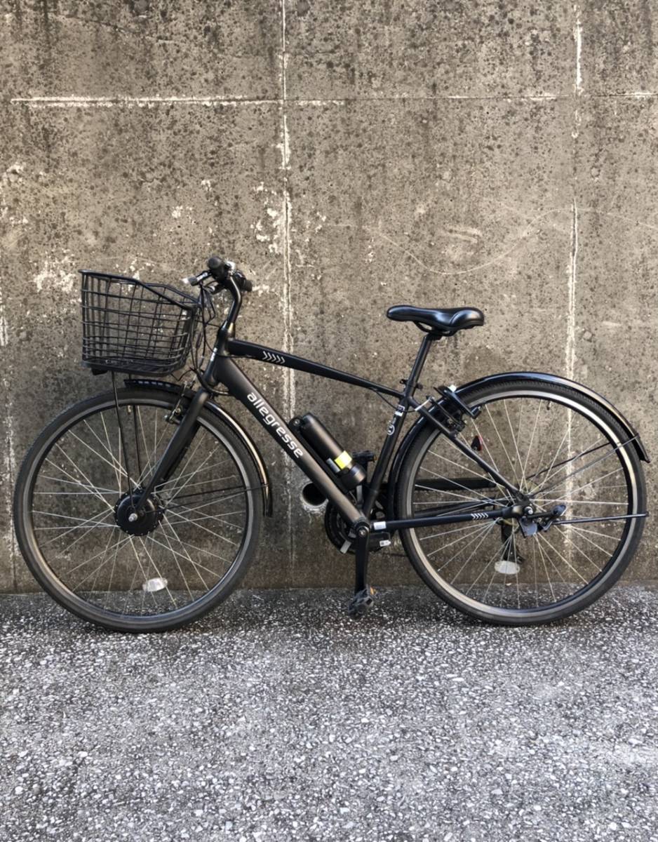 驚きの破格値，爆買い 価格87780円 走行少 イオン E-BIKE アレグレス 27インチ 外装7段 クロスバイク 電動自転車 サイモト 引取歓迎 試乗可 近郊配達可(電動アシスト自転車)｜売買されたオークション情報、yahooの商品 電動アシスト自転車