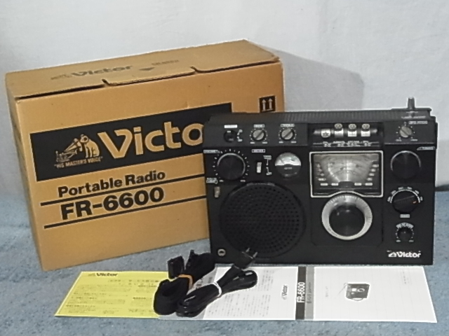  Victor ビクター FR-6600 元箱あリ 音楽を聴くにも最適 透明感がありの音質 分解 整備 調整済品 FM76 94MHz 受信 管理20112896(一般)｜売買されたオークション情報、yahooの商品情報をアーカイブ公開 - 一般