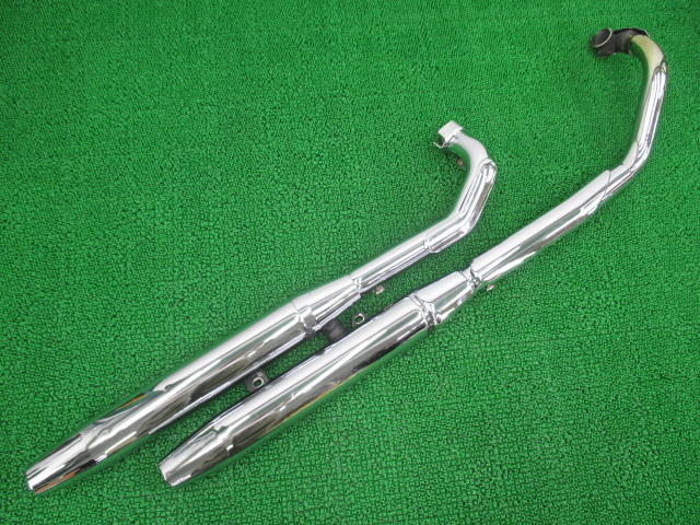 定番人気，セール ヤマハ 純正 バイク 部品 ドラッグスター1100クラシック マフラー 純正 5EL VP10J レア 車検 Genuine(マフラー本体（純正）)｜売買されたオークション情報、yahooの商品情報をアーカイブ公開 - オー ヤマハ用