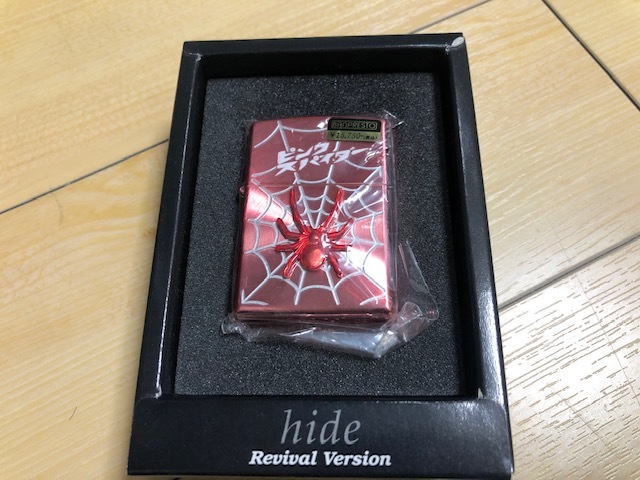超希少 hide ピンクスパイダー Zippo ライター XJAPAN ZIPPO ジッポー 