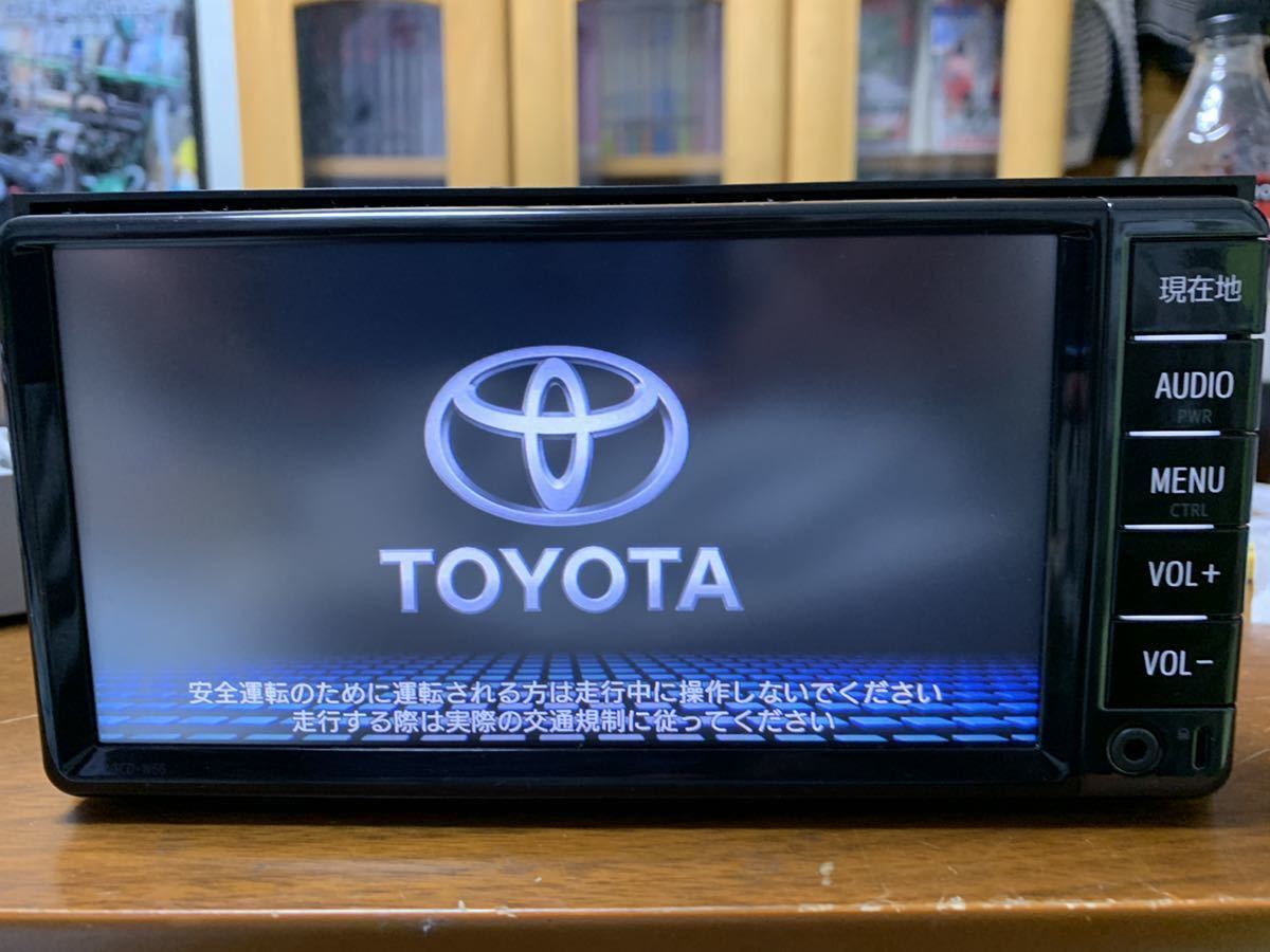 トヨタ純正 NSCD-W66 2018年春版地図データ ワンセグ メモリーナビ