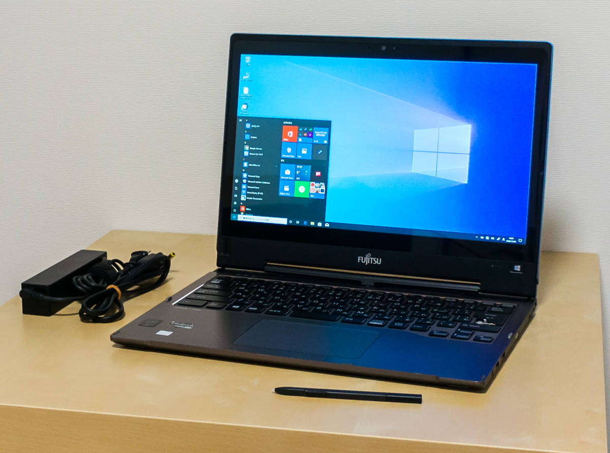 ☆中古419☆富士通LIFEBOOK T935/K Core i5 5300U/4GB/SSD128GB/IPSフルHD/