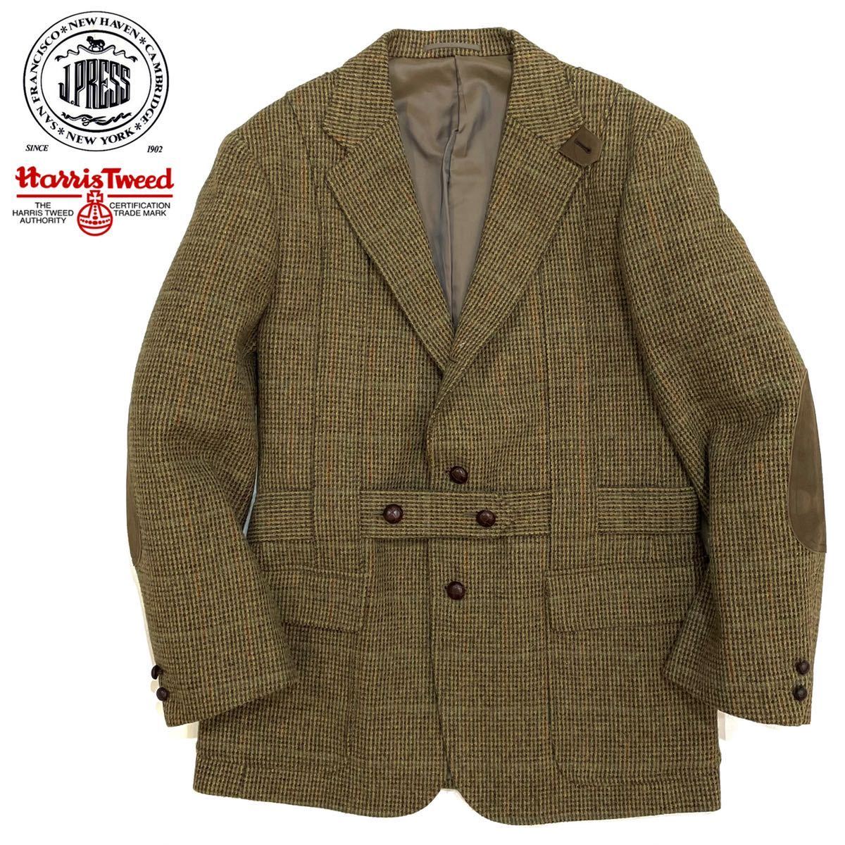 極 英国調 J.PRESS×Harris Tweed ハリスツイード ノーフォーク 
