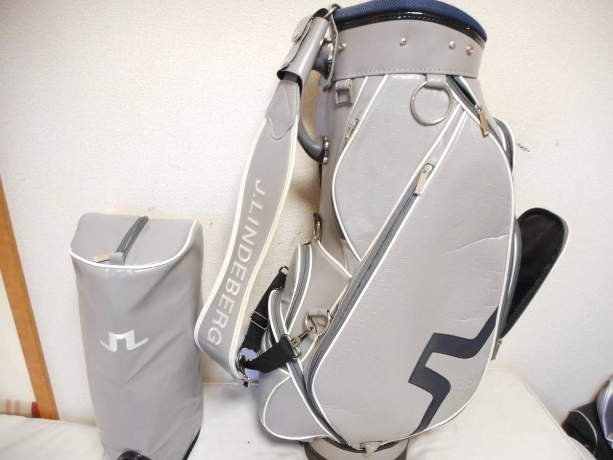 本物保証，お買い得 超大 J LINDEBERG 9.0型 3点式 アスリートツアーモデル ライトGYxBK(その他)｜売買されたオークション情報、yahooの商品情報をアーカイブ公開 - オークファン キャディバッグ