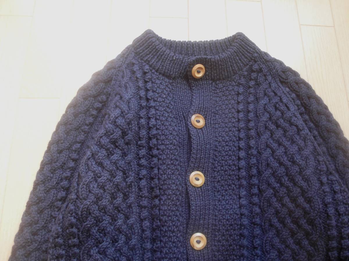 INVERALLAN インバーアラン 茶タグ 3A ウール 節約 カーディガン
