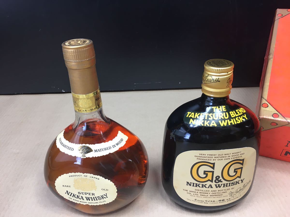 古酒 ニッカウイスキー 鶴 陶器ボトル 750ml 未開栓 NIKKA WHISKY