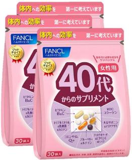 品質保証，格安 ファンケル FANCL 40代からのサプリメント女性用(健康食品)｜売買されたオークション情報、yahooの商品情報をアーカイブ公開 - オークファン その他