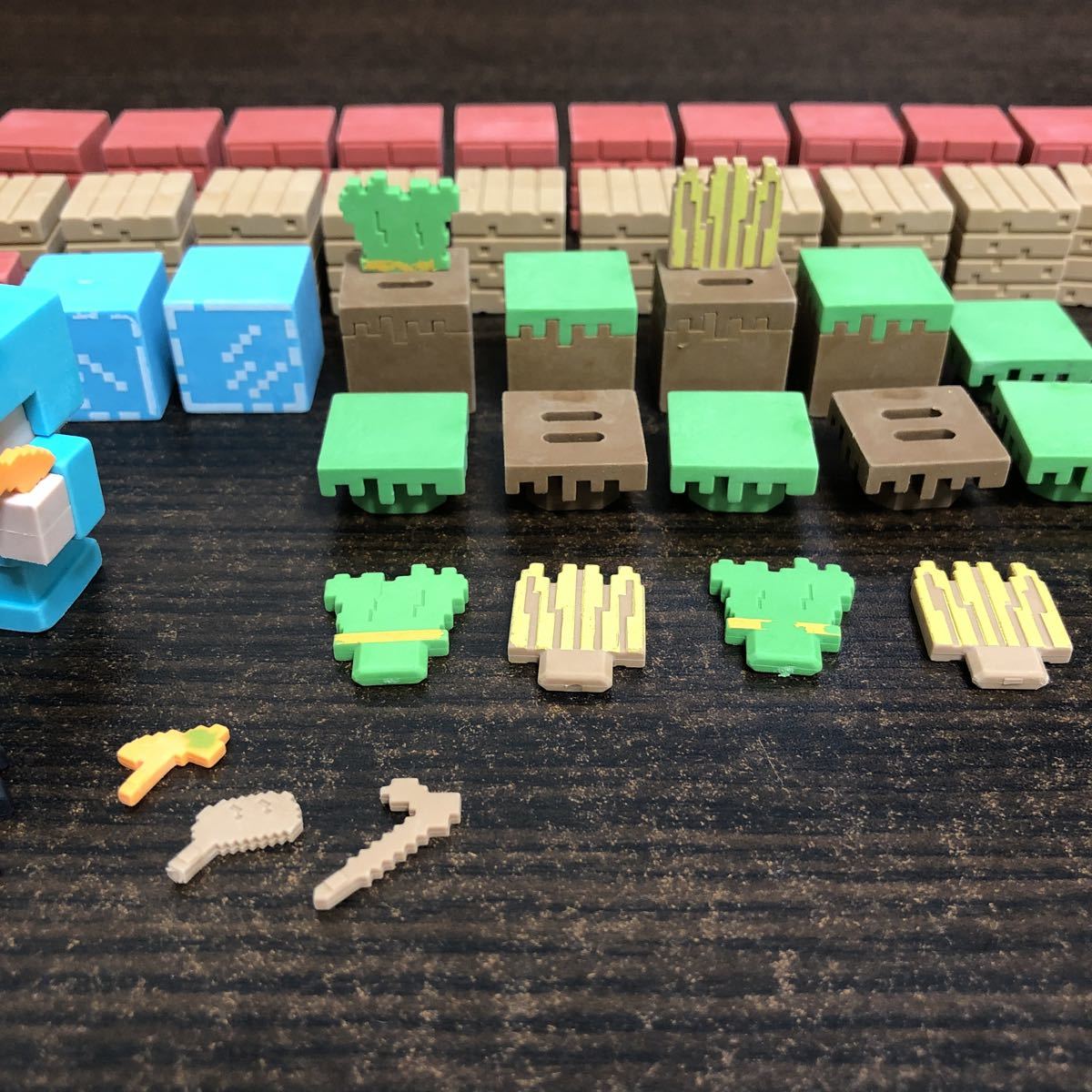 マインクラフト マイクラ マイケシ ブロック 消しゴム ジャンク Lego 売買されたオークション情報 Yahooの商品情報をアーカイブ公開 オークファン Aucfan Com