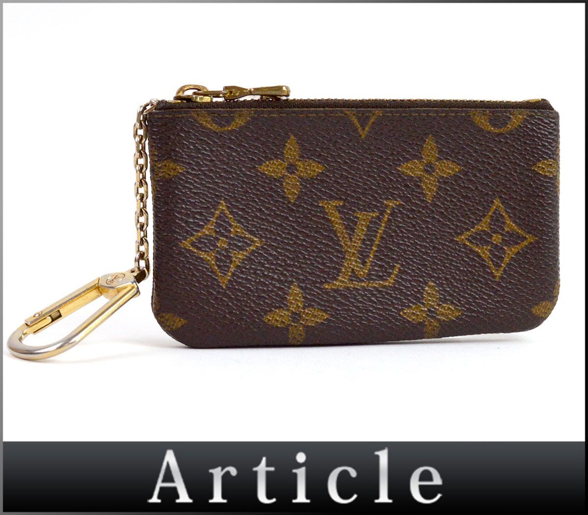 人気定番，新作登場 92084 LOUIS VUITTON ルイヴィトン/ ポシェット クレ/ コインケース/ モノグラムキャンバス ブラウン/ メンズ レディース M62650/ C(モノグラムライン)｜売買されたオークション情報、yahooの商品情報 服飾小物