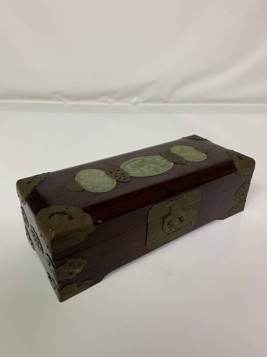 1円 花柄 小箱 SV 小物 シルバー AI667