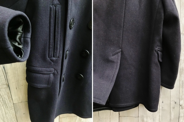 Rags McGREGOR Pコート M (襟裏レザータイプ) 中古・古着通販Rags