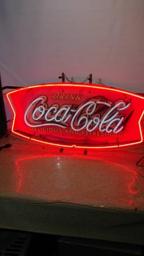 コカ・コーラ ペニージャパン 電飾看板 COCA-COLA看板 - Coca-Cola