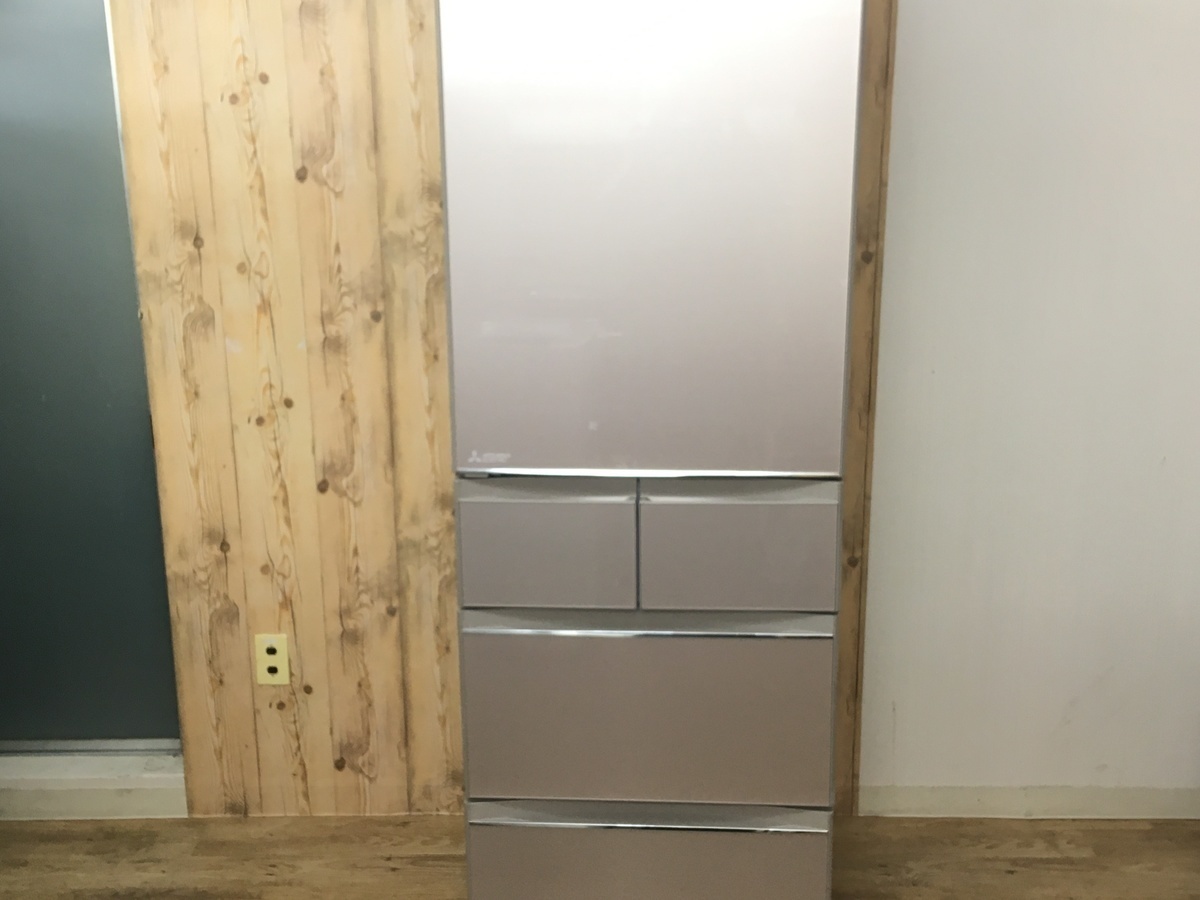 新作登場，100%新品 三菱 455L 5ドア冷蔵庫 クリスタルフローラル 左開き 2019年製 MR-B46DL-F 省エネ節電最高ランク/瞬冷凍/製氷機 直引き可(400リットル～)｜売買されたオークション情報、yahooの商品情報をアーカイ 400リットル～