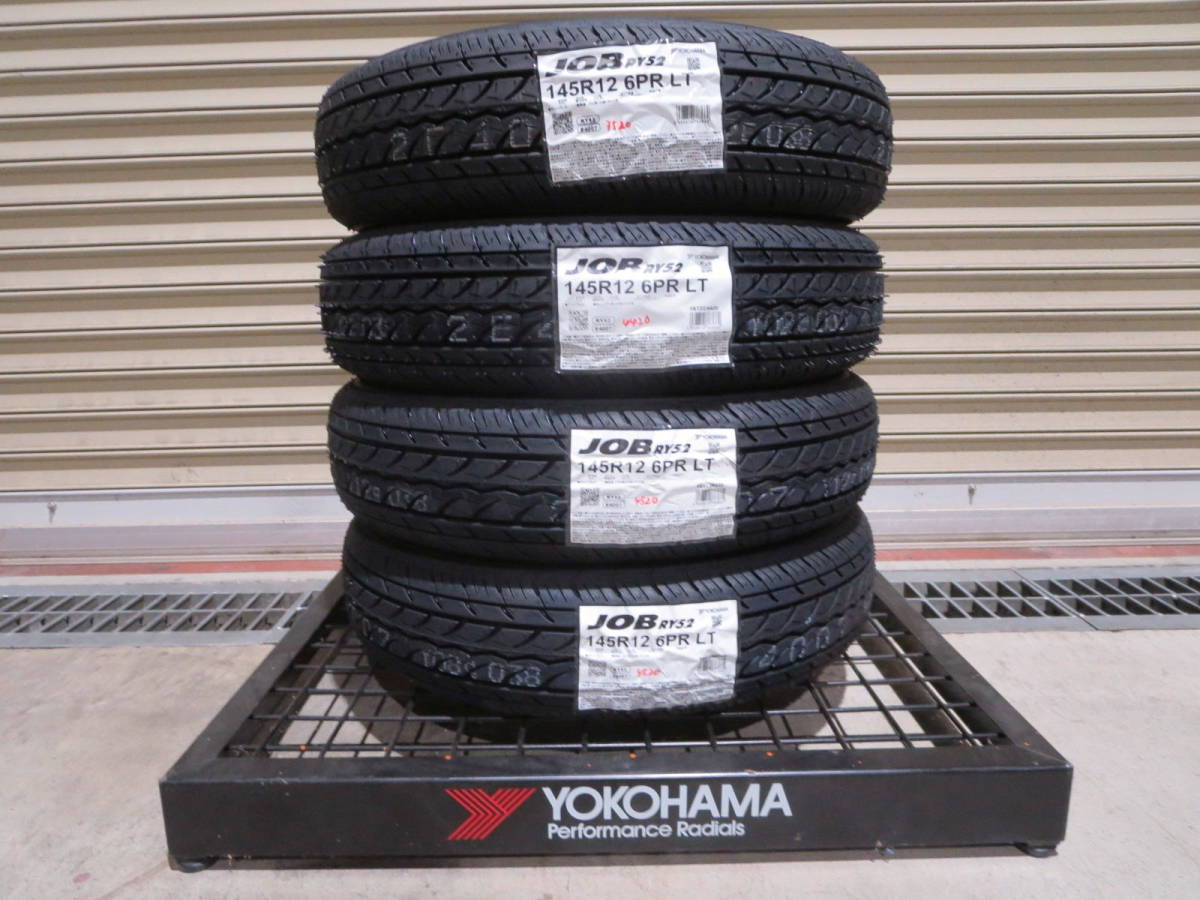 JOB RY52 6PR 145R12 YOKOHAMA job | Tire 145r12の通販 ry52 Yokohama